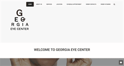 Desktop Screenshot of georgiaeyecenter.net